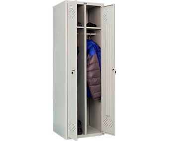 Медицинский шкаф для одежды практик мд ls le 21 80